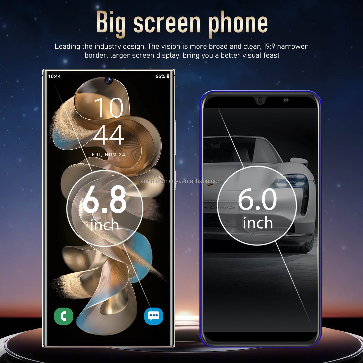 Original Brand New S23 Ultra 6.8inch Full Screen 3GB+64GB Android Smartphone 4G With Stylus Face ID Unlocked Mobile phones S23